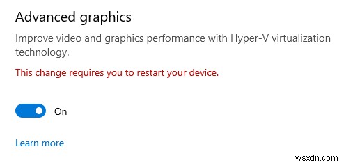 Kích hoạt Đồ họa nâng cao trong Bộ bảo vệ ứng dụng Microsoft Edge:Hướng dẫn từng bước 