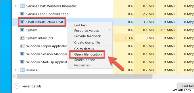Giải quyết mức sử dụng CPU cao của Máy chủ cơ sở hạ tầng Shell trên Windows 11 – Hướng dẫn khắc phục nhanh 