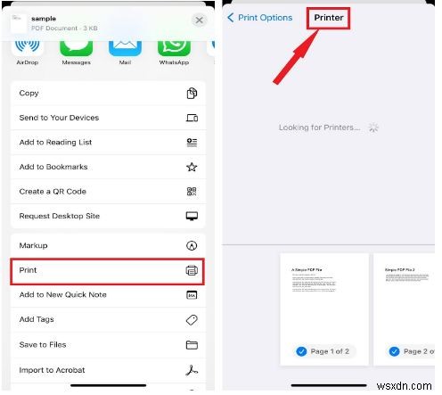 In từ iPhone hoặc iPad của bạn:Hướng dẫn từng bước dễ dàng