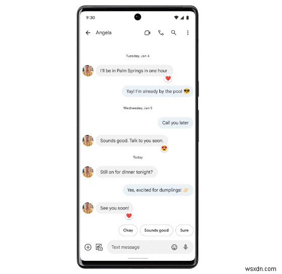 Khám phá Cập nhật tin nhắn mới nhất của Google:Thiết kế mới, tính năng mới và RCS nâng cao 