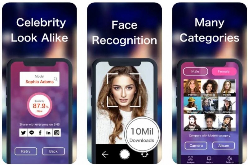 Khám phá các ứng dụng trông giống người nổi tiếng nhất dành cho Android và iOS vào năm 2023 