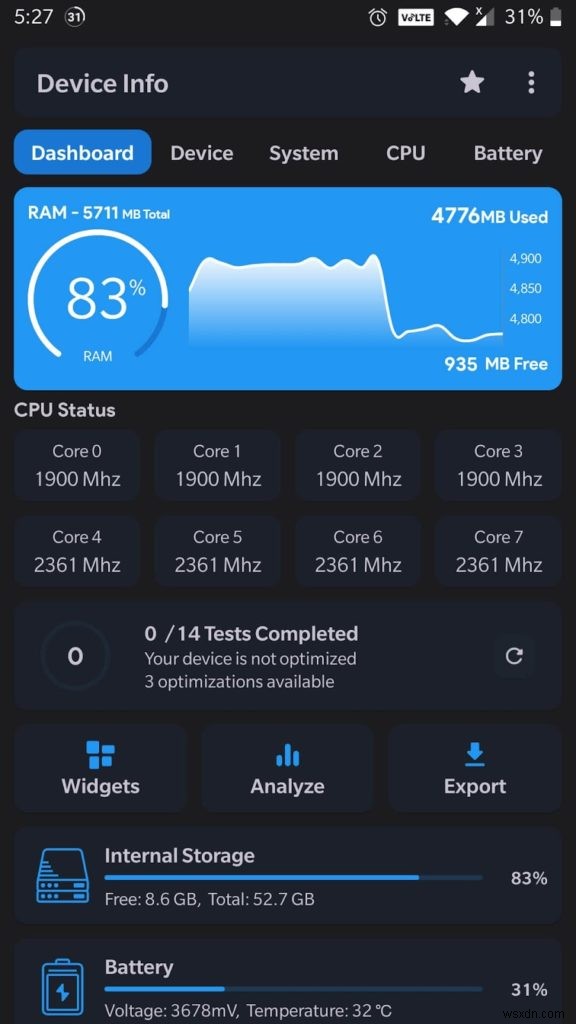 10 ứng dụng kiểm tra phần cứng Android hàng đầu cho hiệu suất đáng tin cậy