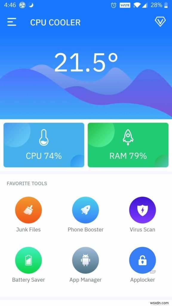 10 ứng dụng làm mát Android hàng đầu giúp điện thoại của bạn chạy mượt mà