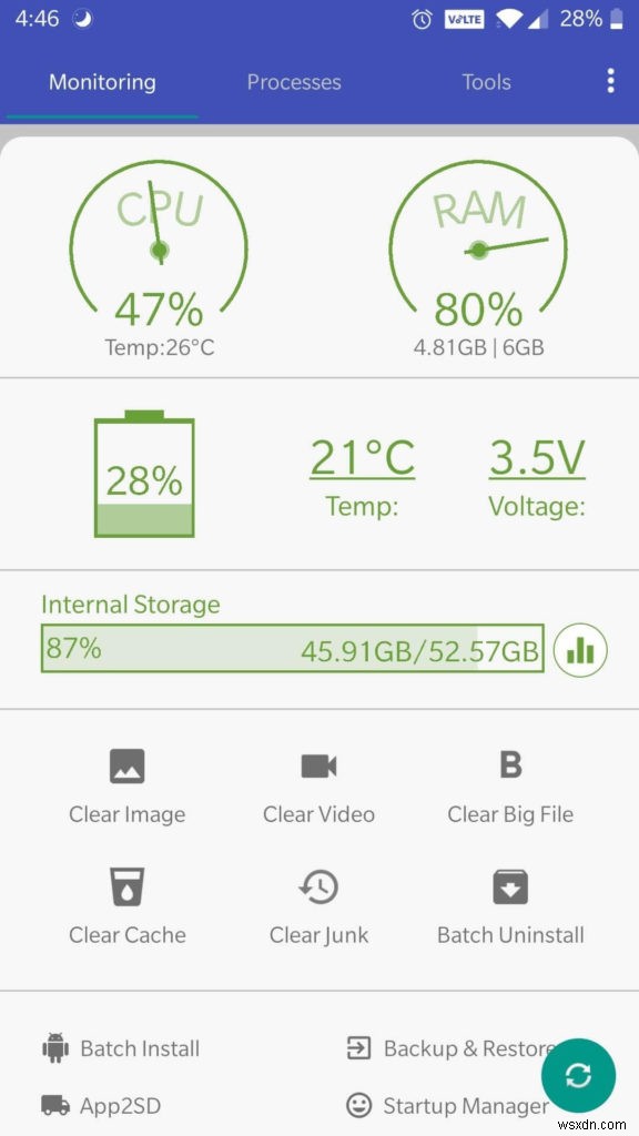 10 ứng dụng làm mát Android hàng đầu giúp điện thoại của bạn chạy mượt mà