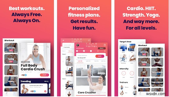 Ứng dụng tập luyện HIIT tại nhà hàng đầu năm 2023:Tăng cường thể lực của bạn từ mọi nơi 