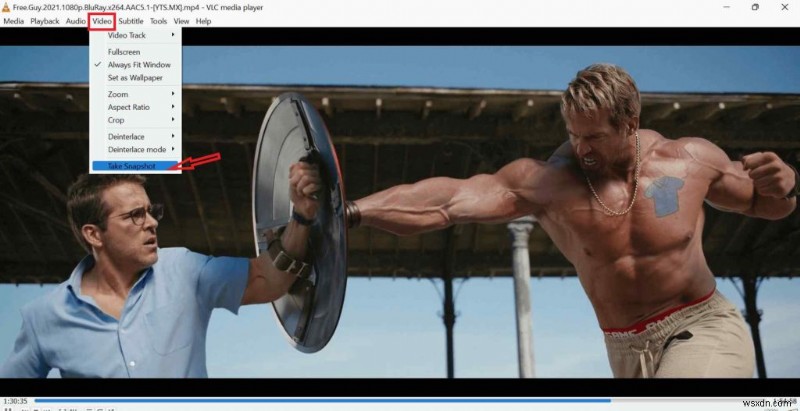 Quay khung hình video trong VLC:Hướng dẫn chụp ảnh màn hình từng bước 