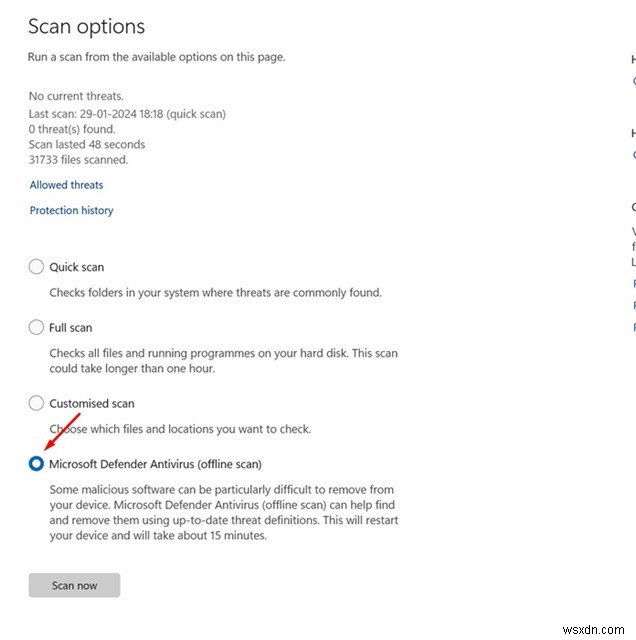 Làm chủ tính năng quét ngoại tuyến của Microsoft Defender trên Windows 11:Hướng dẫn từng bước để loại bỏ phần mềm độc hại ẩn 