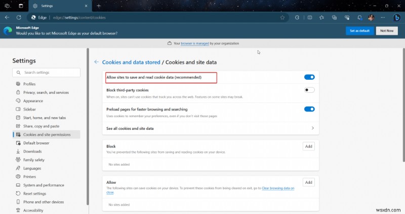 Khắc phục sự cố lưu mật khẩu Microsoft Edge trên Windows 11 &10