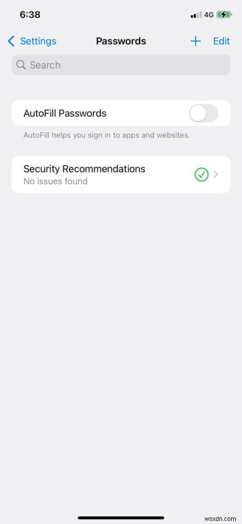 Dễ dàng xác định vị trí và quản lý mật khẩu đã lưu trên iPhone của bạn 