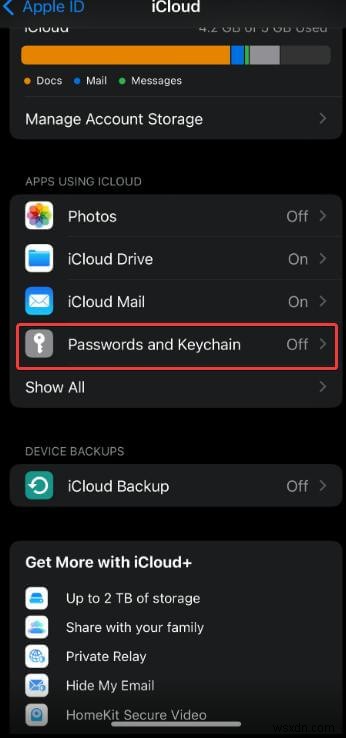 Dễ dàng xác định vị trí và quản lý mật khẩu đã lưu trên iPhone của bạn 