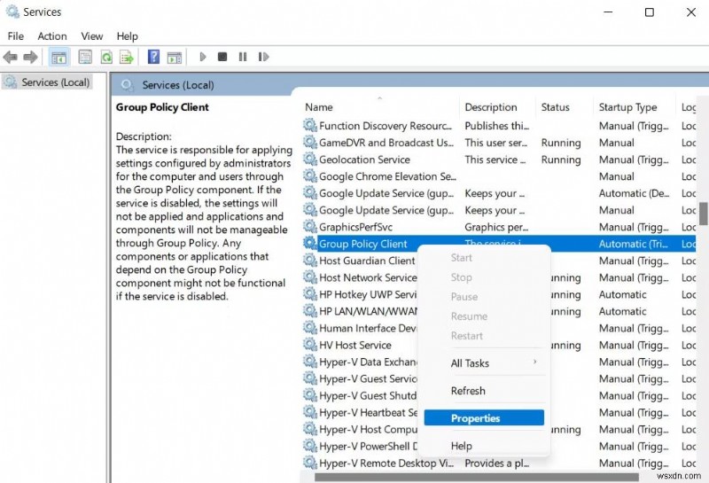 Hiểu và khắc phục vòng lặp Vui lòng chờ GPSVC trong Windows