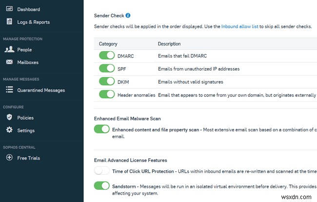 7 giải pháp bảo mật email hàng đầu cho doanh nghiệp:Chống thư rác và lừa đảo 