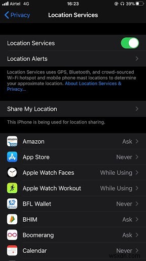 Nắm vững quyền vị trí của ứng dụng Android và iOS để nâng cao quyền riêng tư 