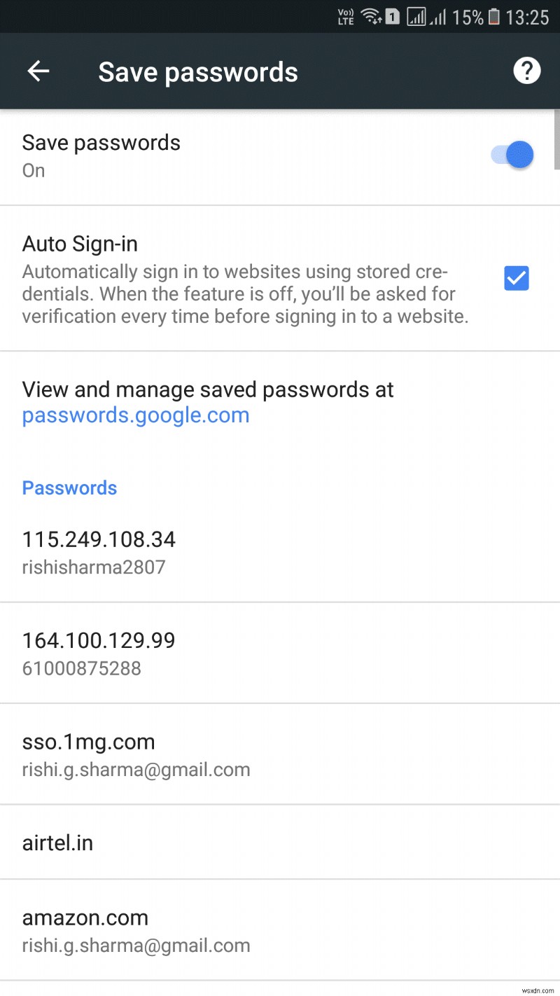 Xem mật khẩu đã lưu trong Chrome trên Android – Hướng dẫn nhanh 