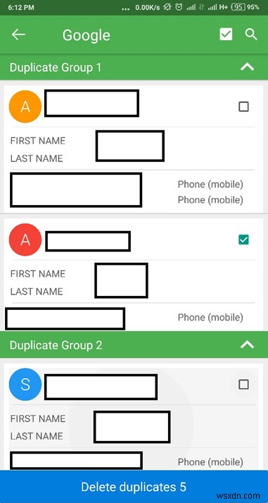 Loại bỏ các liên hệ trùng lặp trên Android:Hướng dẫn từng bước nhanh chóng