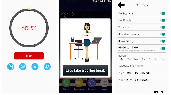 5 ứng dụng Android miễn phí hàng đầu giúp điện thoại của bạn có những kỳ nghỉ lành mạnh 
