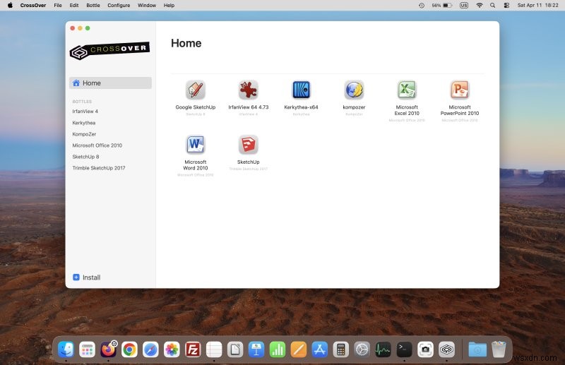 CodeWeavers CrossOver cho Mac:Trải nghiệm ứng dụng Windows liền mạch trên macOS 
