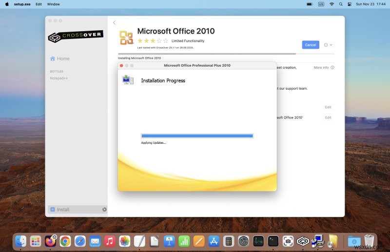CodeWeavers CrossOver cho Mac:Trải nghiệm ứng dụng Windows liền mạch trên macOS 