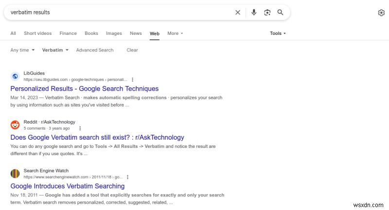 Tìm kiếm của Google không có lớp phủ AI + Công cụ tìm kiếm Firefox tùy chỉnh 