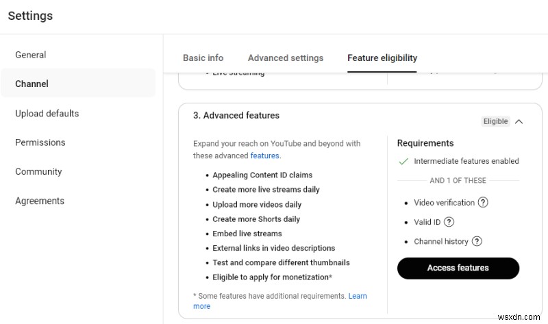 Tìm hiểu tính đủ điều kiện của kênh YouTube:Hướng dẫn từng bước 