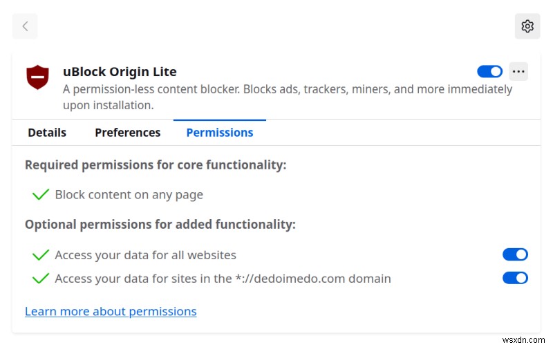 UBlock Origin Lite:Trình chặn quảng cáo mạnh mẽ cho web hiện đại 