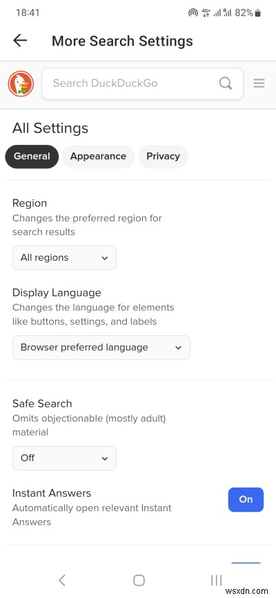 Trình duyệt DuckDuckGo:Có khả năng và tính năng phong phú nhưng thiếu các biện pháp kiểm soát quyền riêng tư nghiêm ngặt 