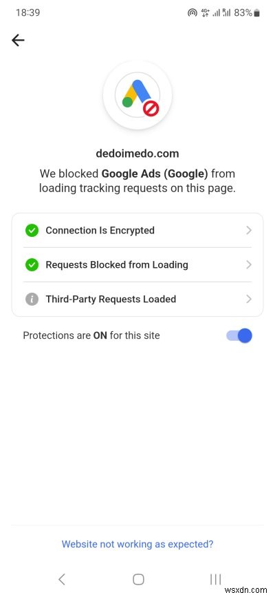 Trình duyệt DuckDuckGo:Có khả năng và tính năng phong phú nhưng thiếu các biện pháp kiểm soát quyền riêng tư nghiêm ngặt 