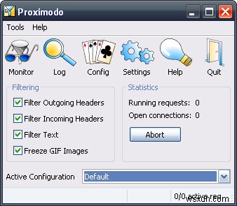 Proxomitron:Kiểm soát trang web mạnh mẽ cho tất cả trình duyệt 