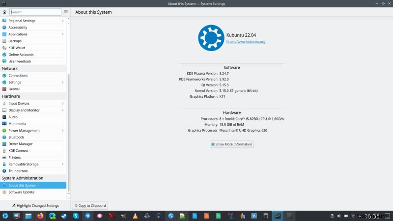 Slimbook Pro2:Nâng cấp từ Kubuntu 18.04 lên 22.04 – Điều gì đã thay đổi &Nó nâng cao năng suất như thế nào 