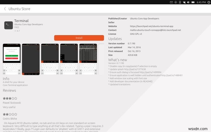 Đánh giá máy tính bảng BQ Aquaris M10 Ubuntu Edition:Hiệu suất &Tính năng 