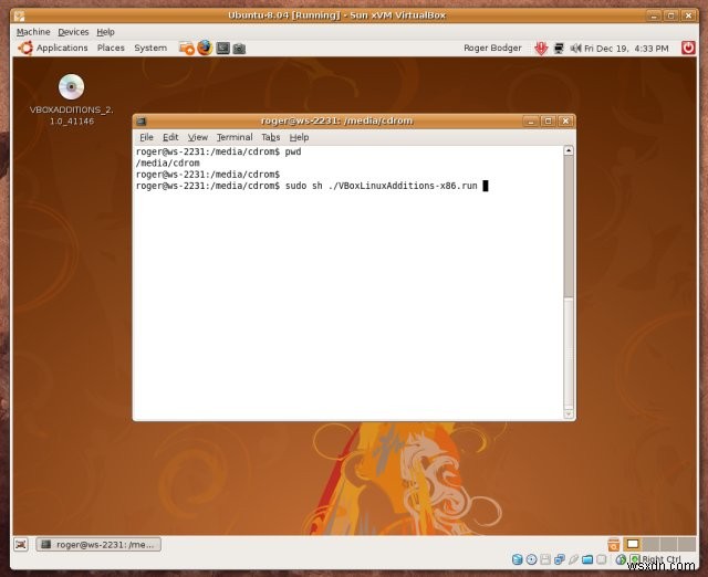 Hướng dẫn từng bước:Cài đặt các phần bổ sung dành cho khách VirtualBox để nâng cao hiệu suất 