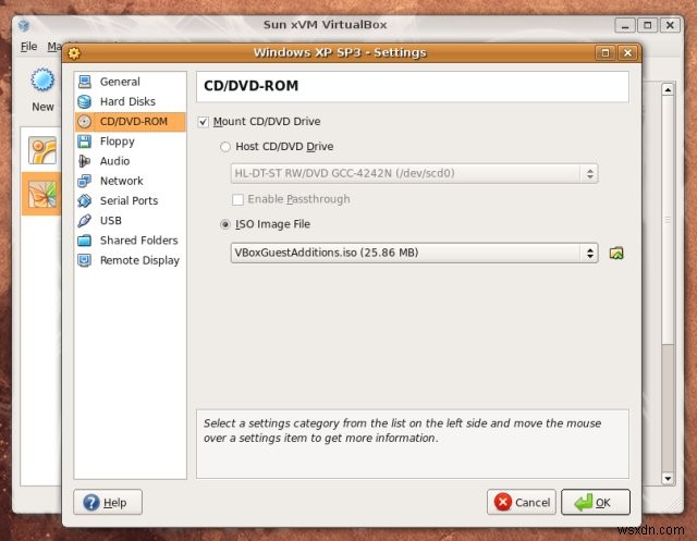 Hướng dẫn từng bước:Cài đặt các phần bổ sung dành cho khách VirtualBox để nâng cao hiệu suất 