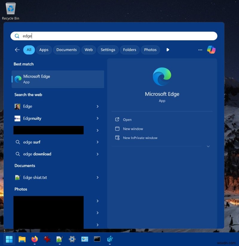 Cách tắt gợi ý tìm kiếm trên web trong Start Menu của Windows 11 