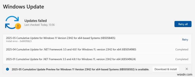 Bản cập nhật Windows 11 24H2:Đánh giá hiệu suất &các vấn đề thường gặp 