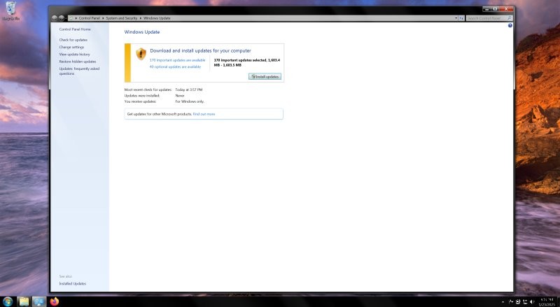 Thăm lại Windows 7 vào năm 2025:Hoài niệm và Hiện thực 