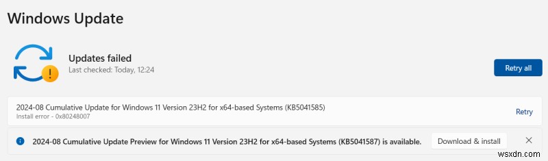Những thách thức hiện tại mà Windows 11 phải đối mặt vào tháng 9 năm 2024 