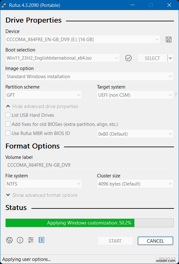Rufus:Một công cụ Windows đáng tin cậy để tạo ổ USB có khả năng khởi động 