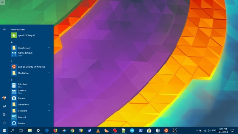 Hệ thống con Windows cho Linux:Chạy các bản phân phối và ứng dụng Linux trên Windows 10 