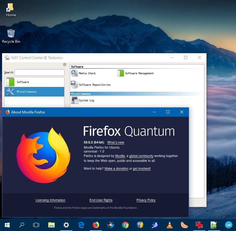 Hệ thống con Windows cho Linux:Chạy các bản phân phối và ứng dụng Linux trên Windows 10 