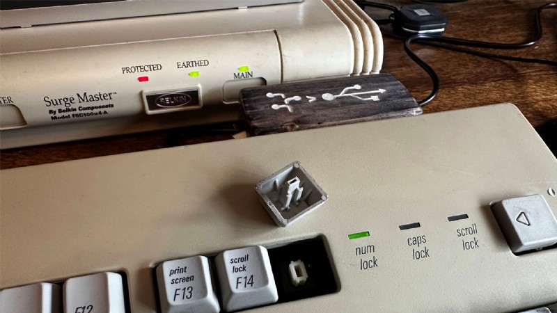 Cách tôi xây dựng Bộ chuyển đổi ADB‑to‑USB có thể định cấu hình để hồi sinh Bàn phím Apple 1990 trên Windows 