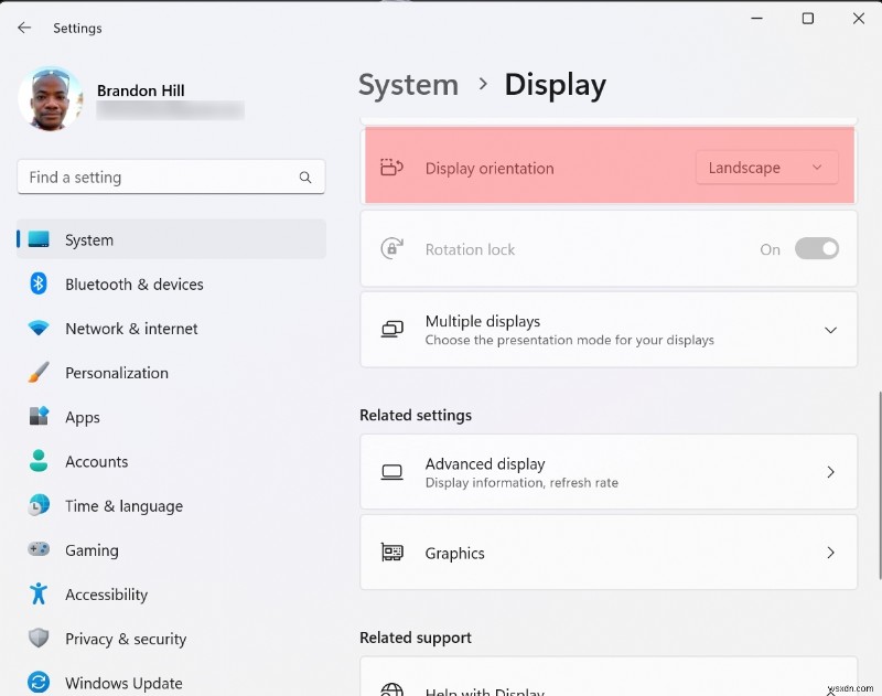 Xoay màn hình của bạn trên Windows 11 hoặc 10:Hướng dẫn từng bước 