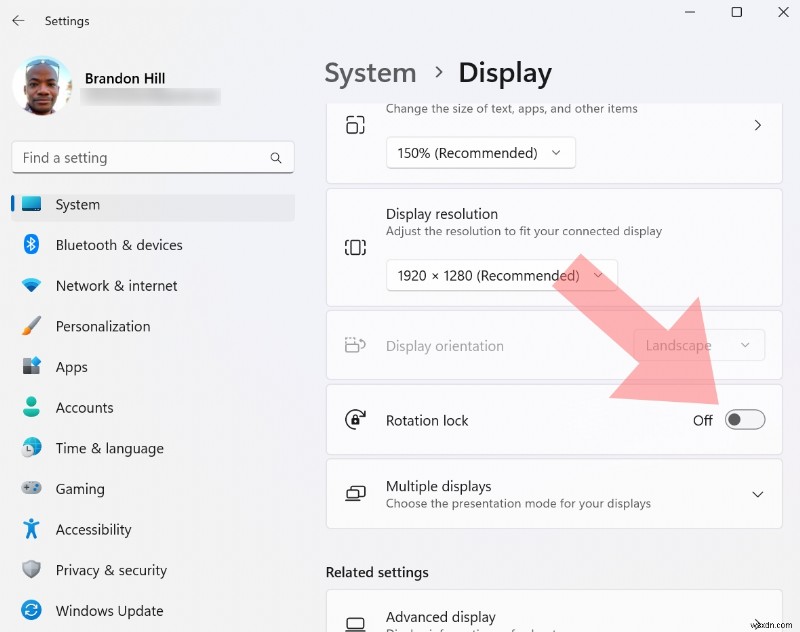 Xoay màn hình của bạn trên Windows 11 hoặc 10:Hướng dẫn từng bước 